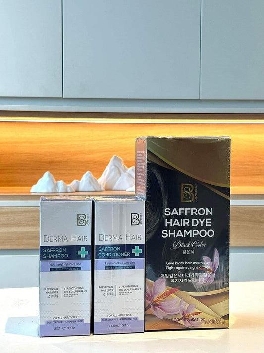 Dầu gội mọc tóc tinh chất Saffron- made in Korea