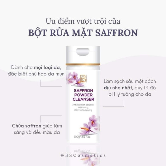 BỘT RỬA MẶT SAFFRON