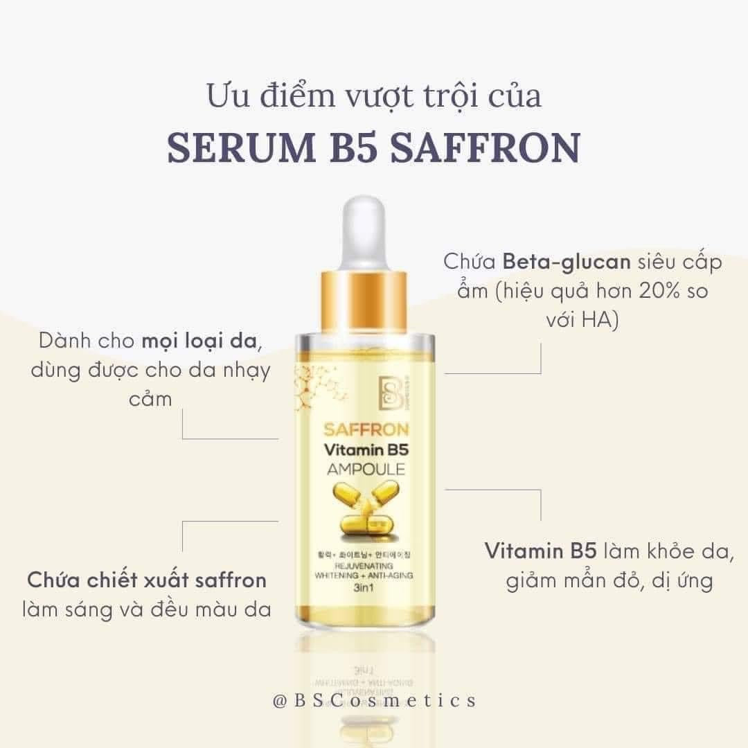 Serum B5 Saffron