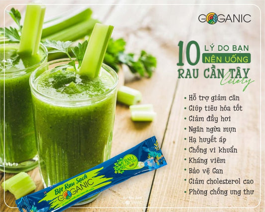 Bột rau Cần Tây ( Celery veggie powder) 28 pieces/box